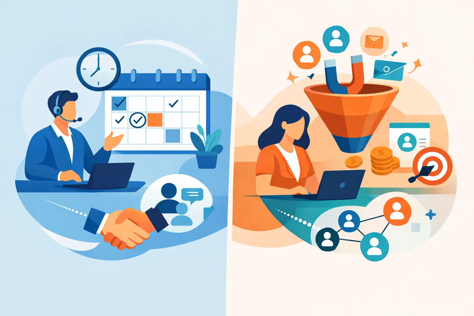 Appointment Setting vs Lead Generation